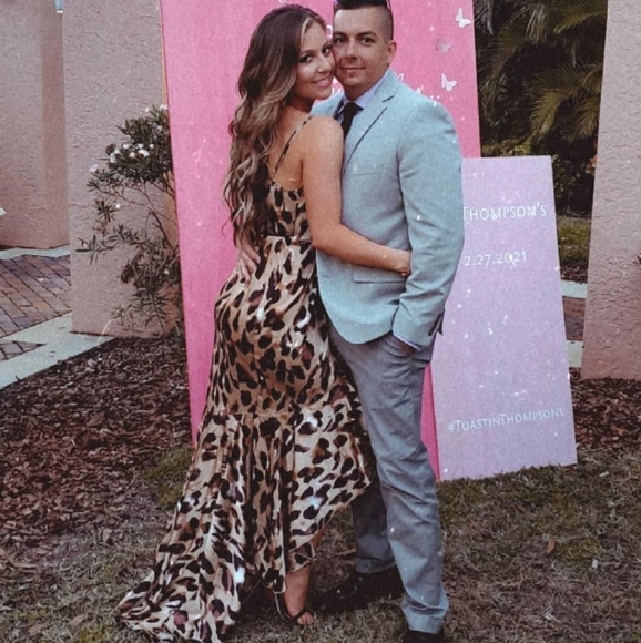 Leopard Print Dress - Picture 2 of 3